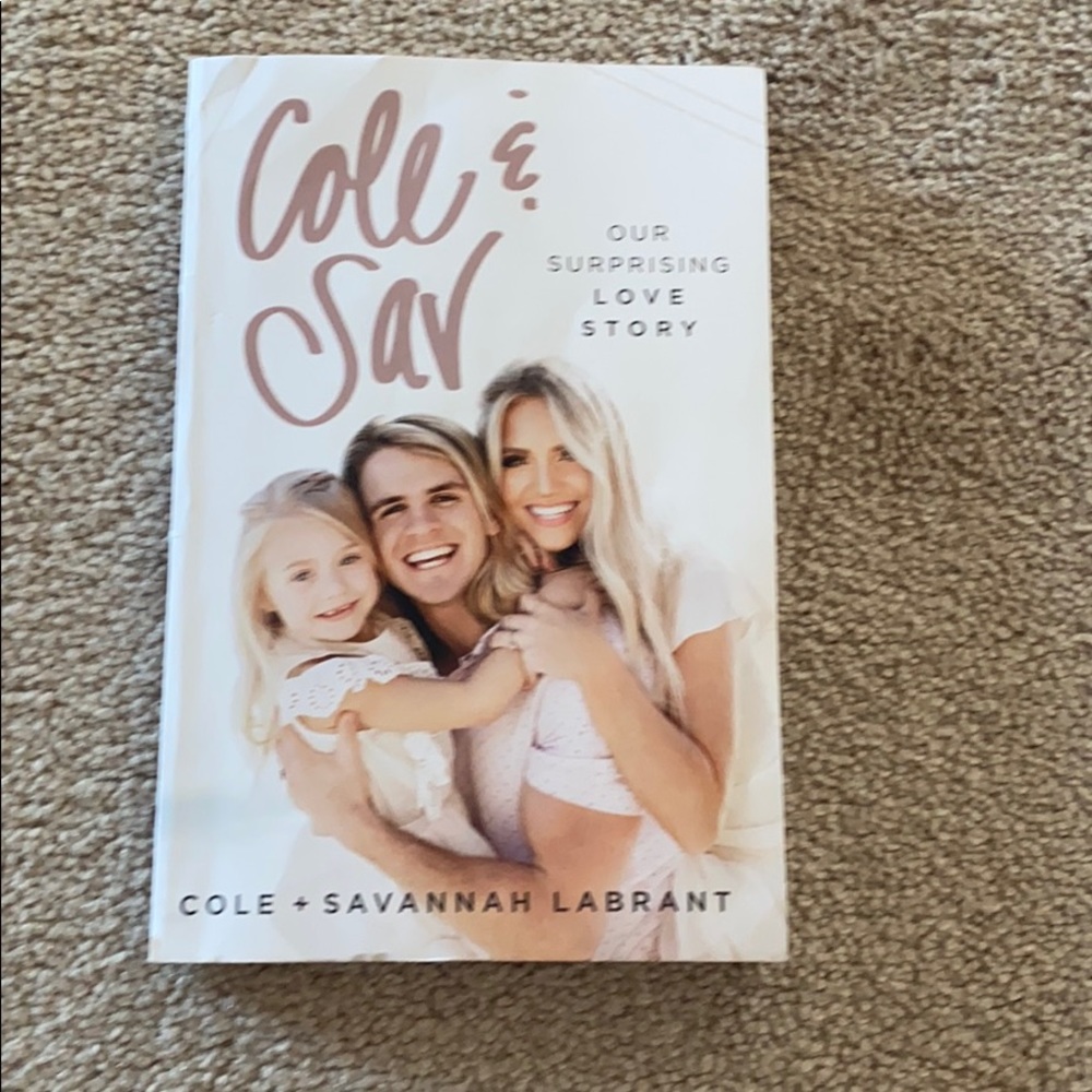 ColeandSav book, our surprising love story